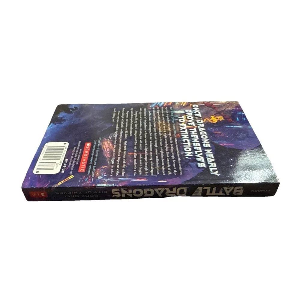 City of Thieves (Battle Dragons #1) Scholastic Book-‎ Paperback